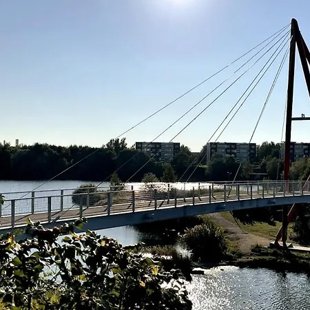 Apartman Red Apartment,with Self Check Near Airport Tallinn